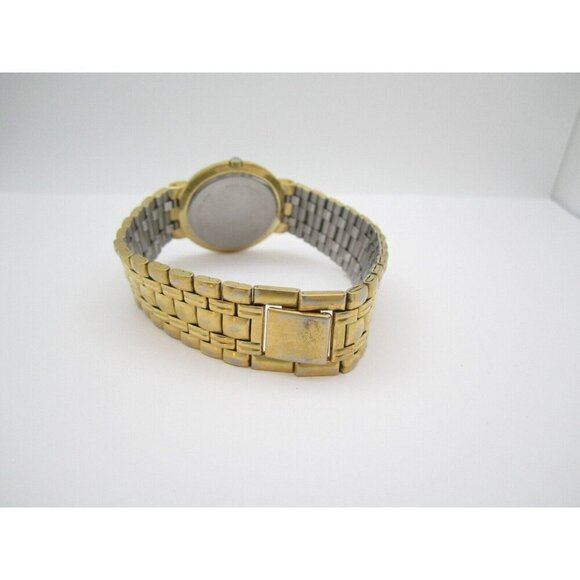 Women Caravelle by Bulova Quartz WR Analog 32mm Round Watch (H134) "New Battery" - Picture 10 of 11